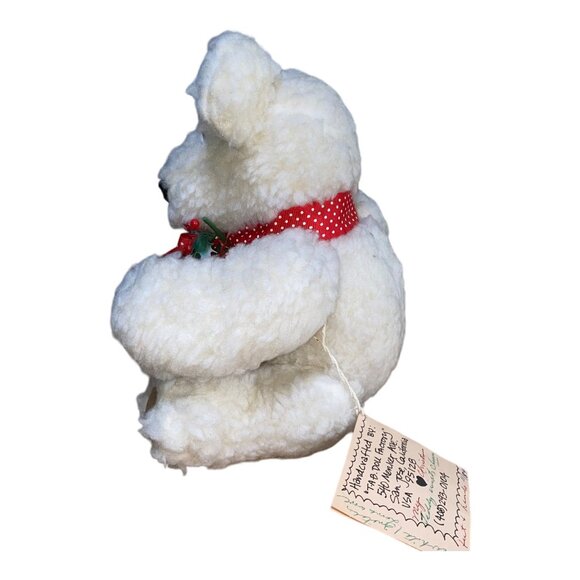 TAB Doll Factory Handmade Mohair Bear 1984 Jointed Collectable Stuffed Animal To - Picture 3 of 10